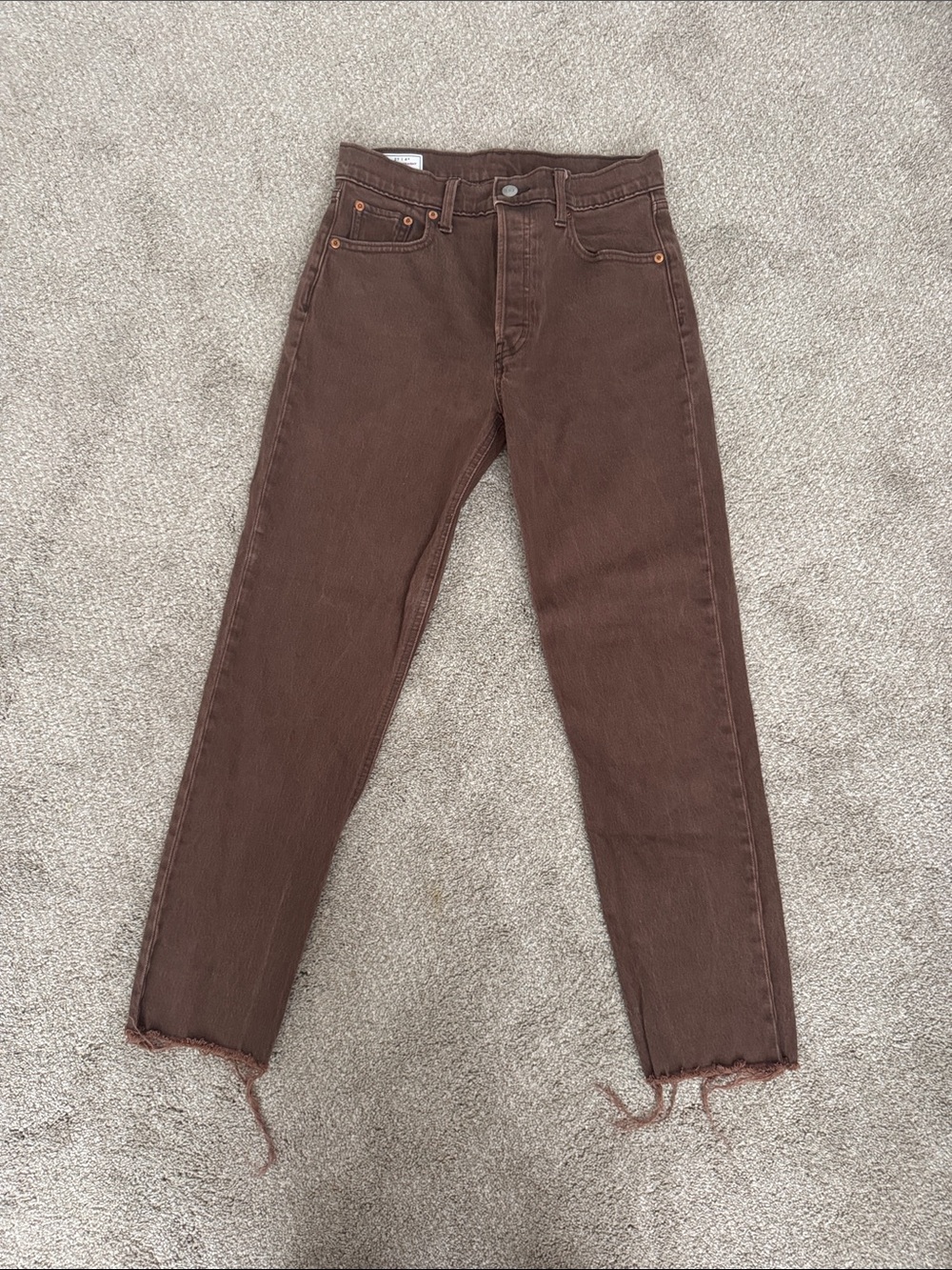 GAP Brown Cropped Ankle Jeans